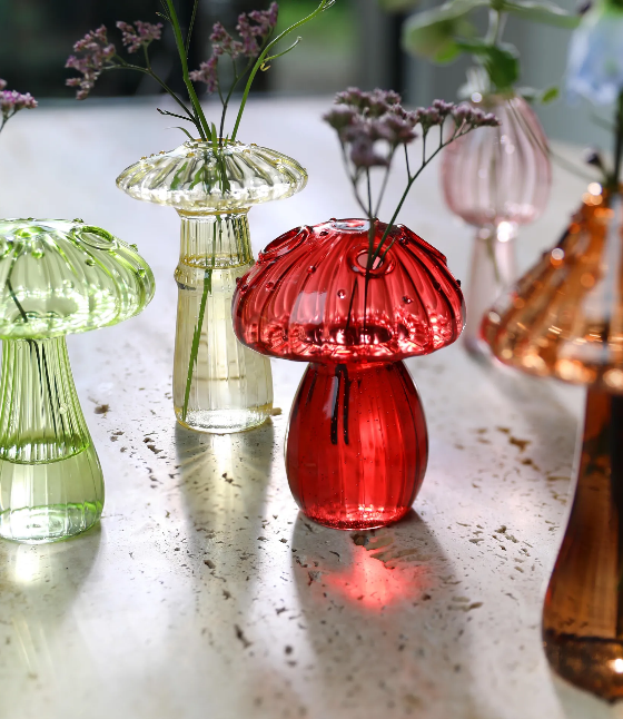 Vase mushroom gul