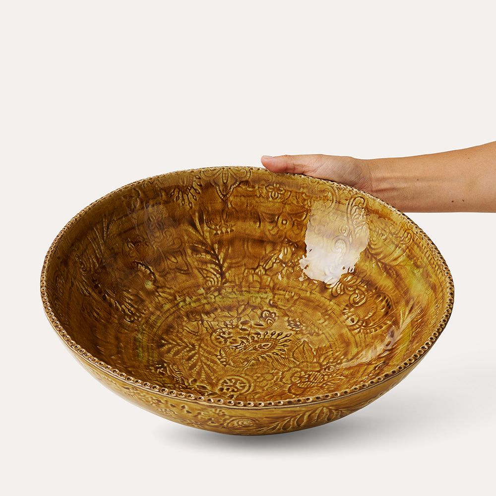 Stor skål 35 cm Pineapple