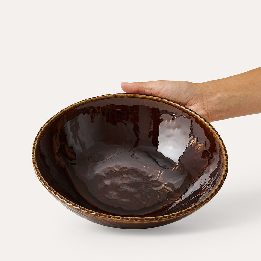 Dyp tallerken 24 cm Coffee