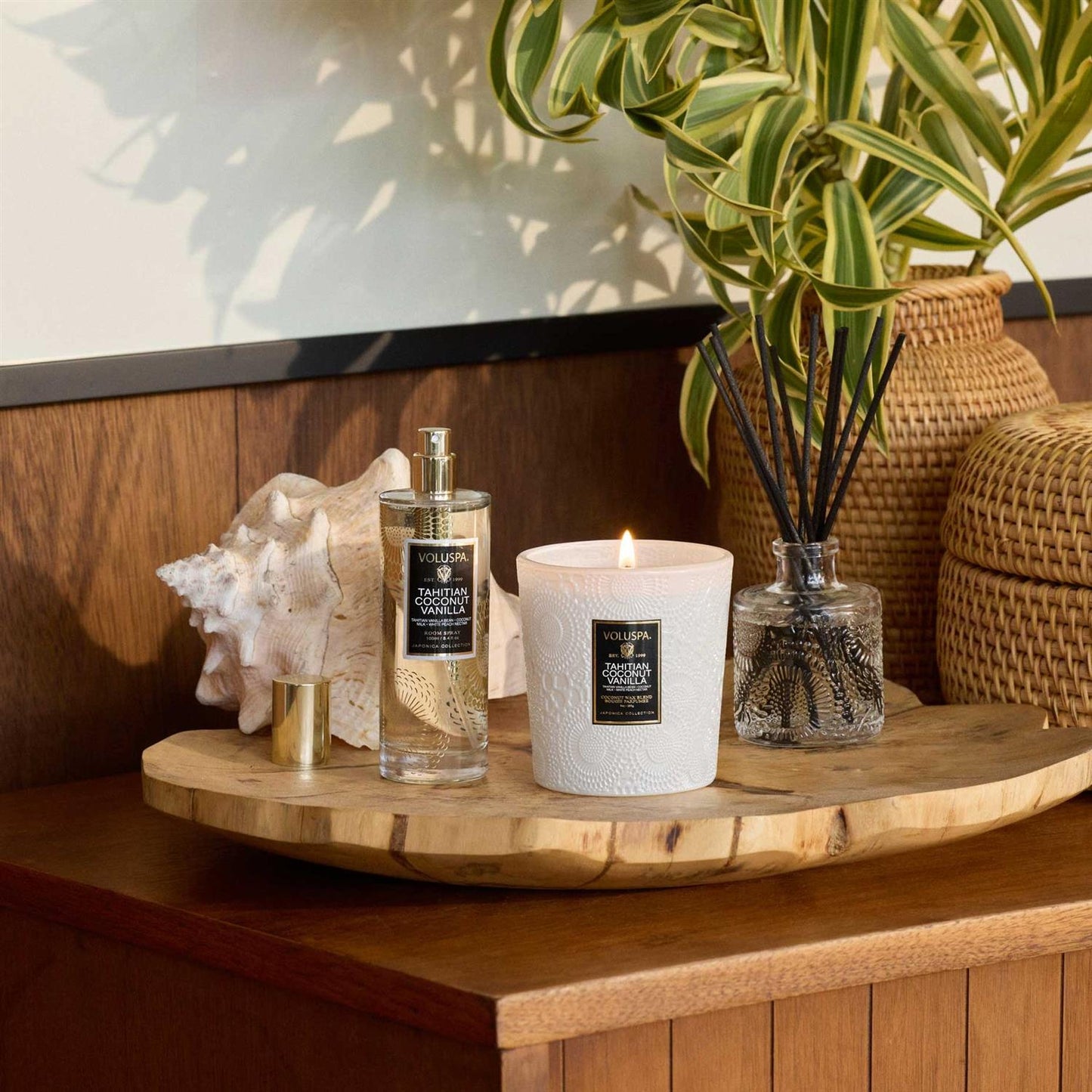 Tahitian Coconut Vanilla Reed Diffuser 100 ml
