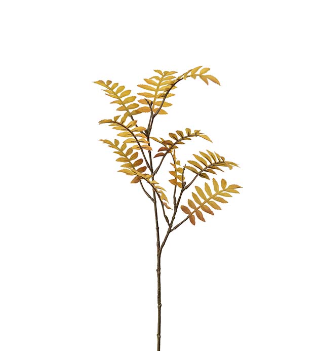 Rowan branch yellow 60 cm