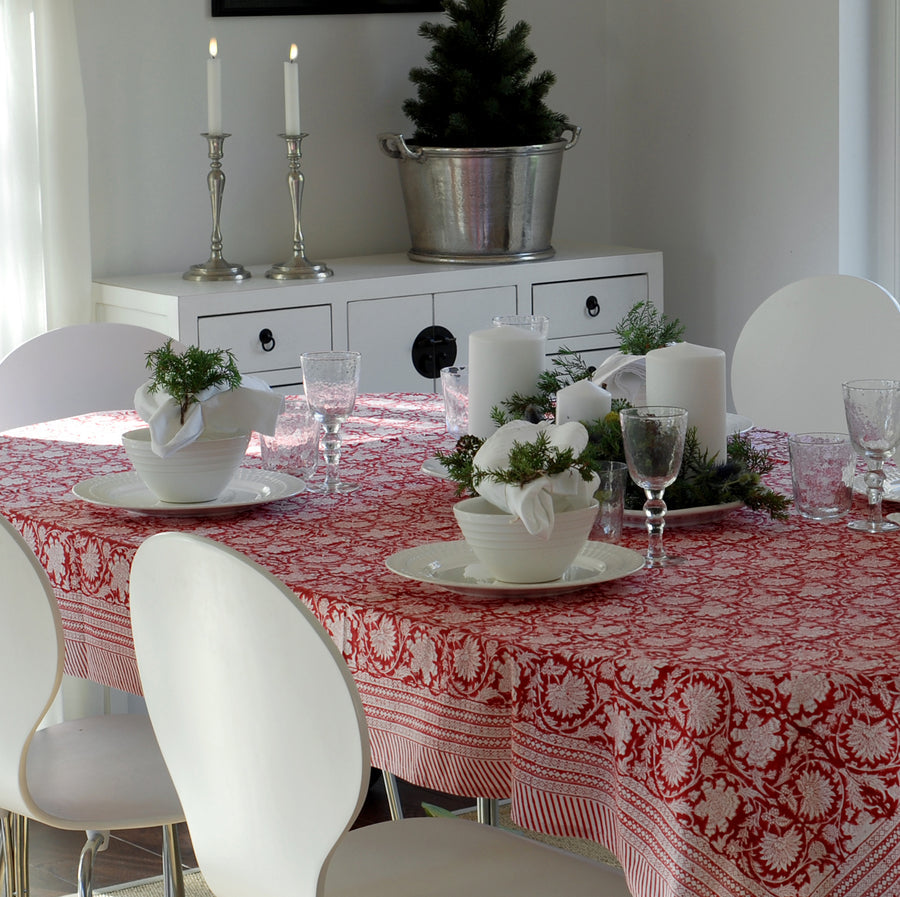 Duk Paradise red 170x270 cm