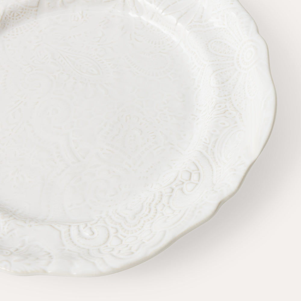Tallerken 23 cm White