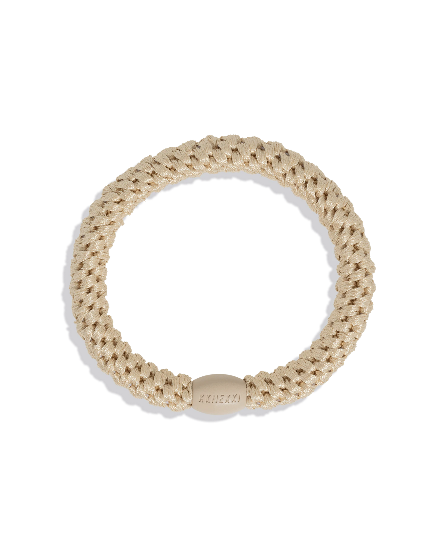 Kknekki hårstrikk Light beige