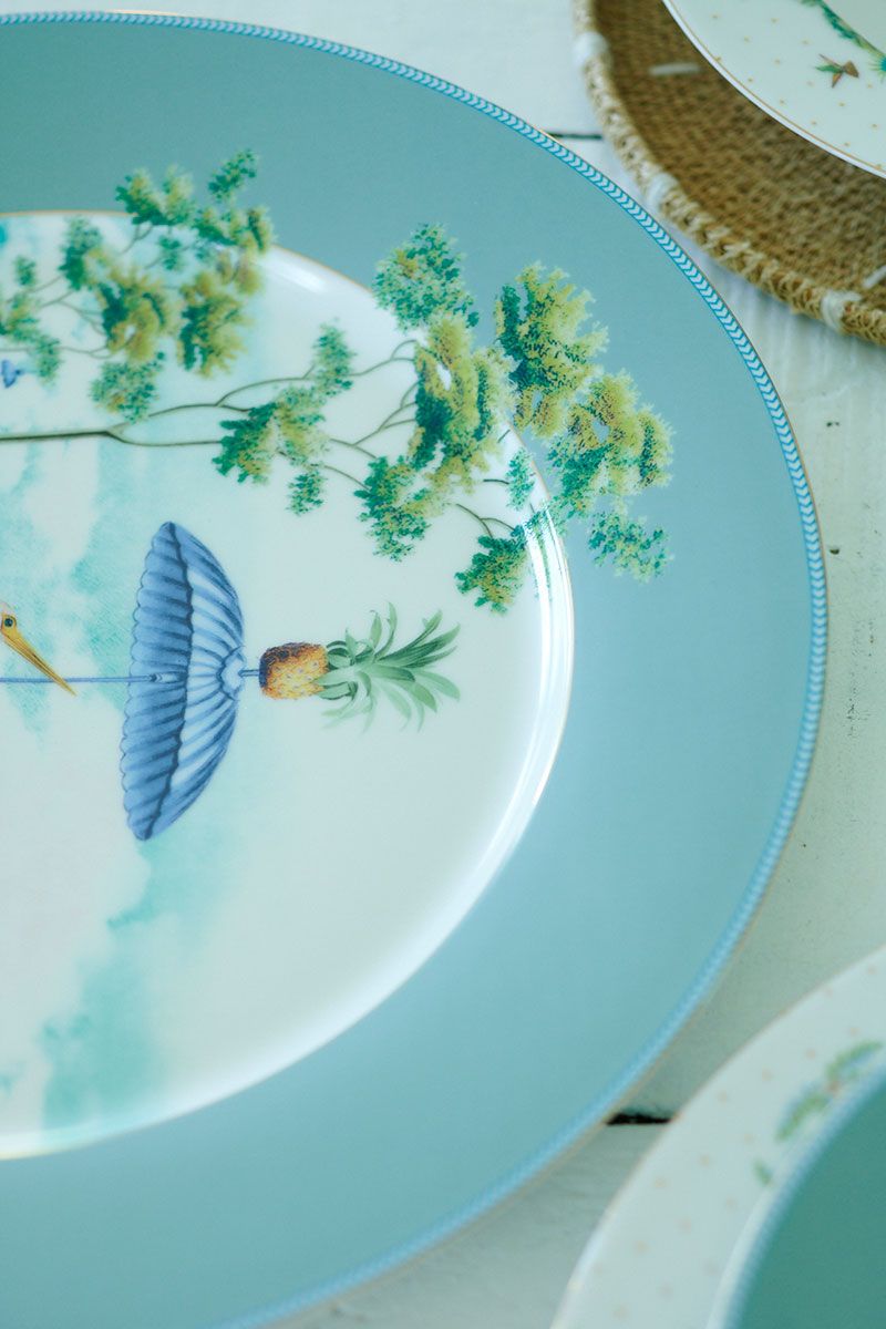 Jolie Blue tallerken 21 cm
