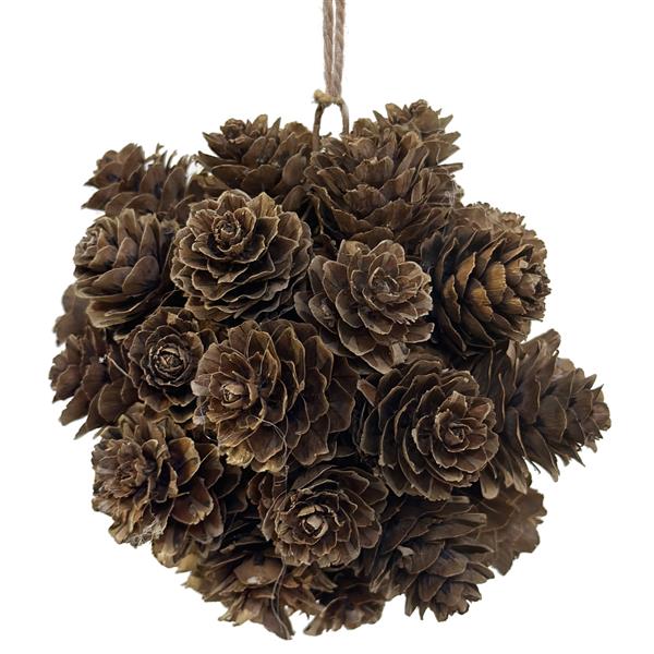 Julekule Larix kongler 10 cm