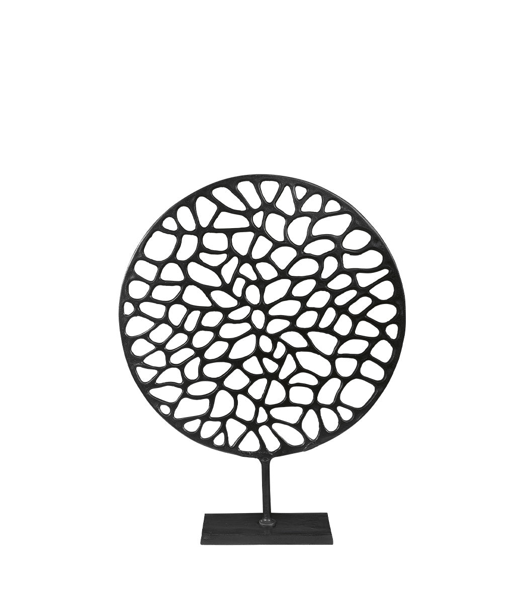 Decoration Flavio black 66 cm