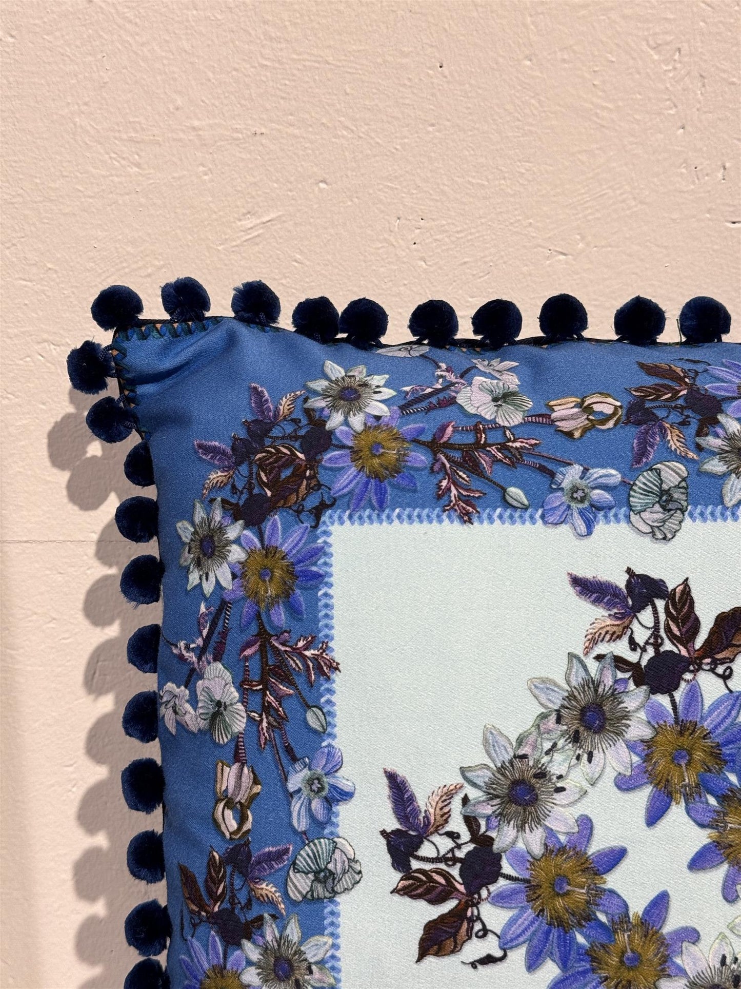 Putetrekk Anastasia blue 45x45 cm