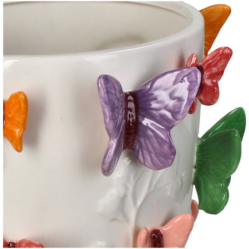 Vase sommerfugl 25 cm