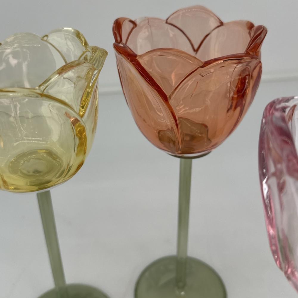 Telysholder Tulia orange 22 cm