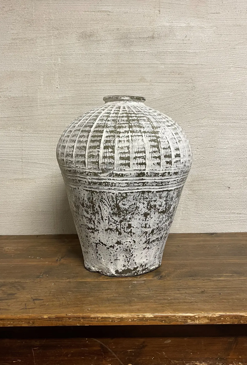 Antikk keramikk urne 50 cm