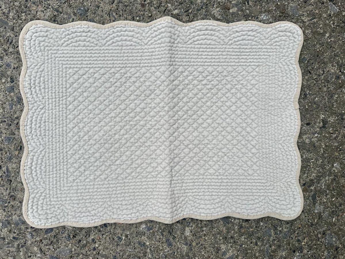 Placemat velvet Light Blue