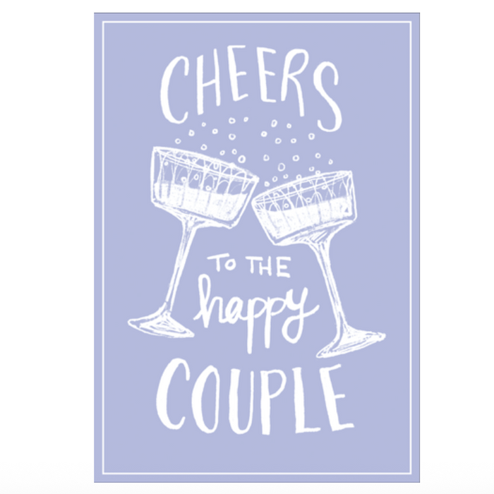 Kort m/konvolutt Cheers to the happy couple