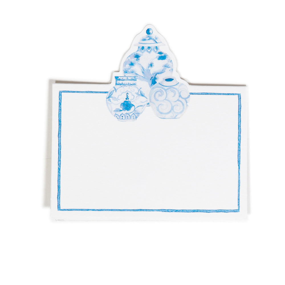 Place Cards Glazed Porcelain 8 pcs