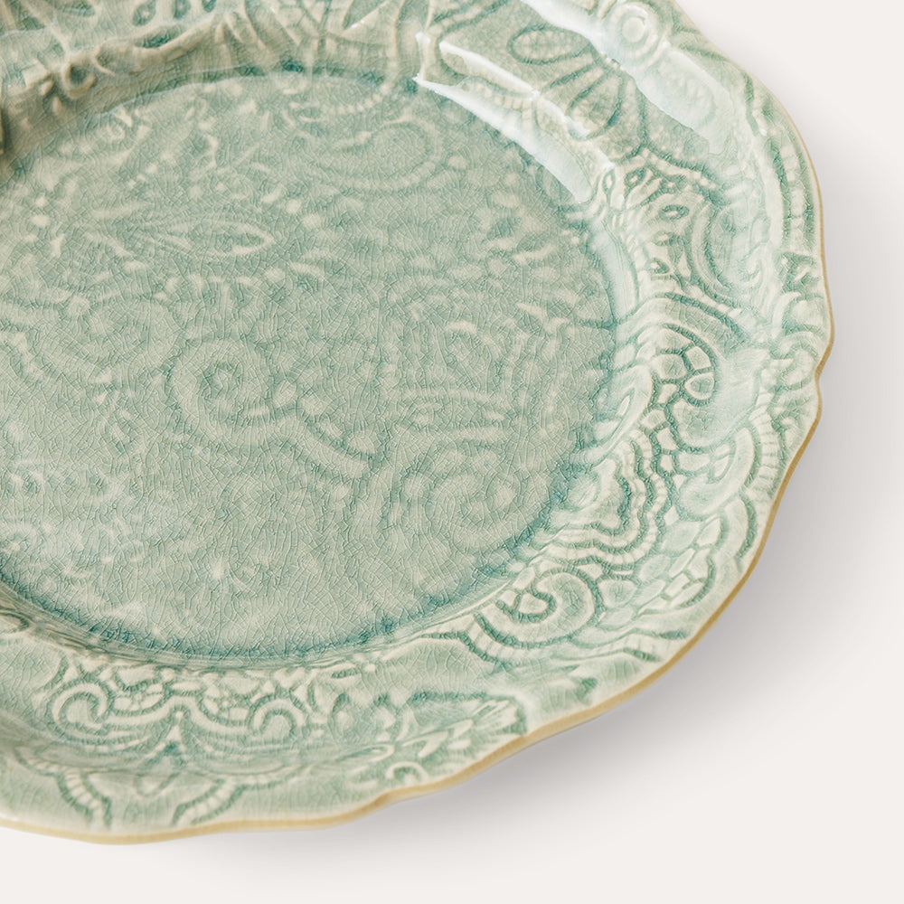 Tallerken 23 cm Antique