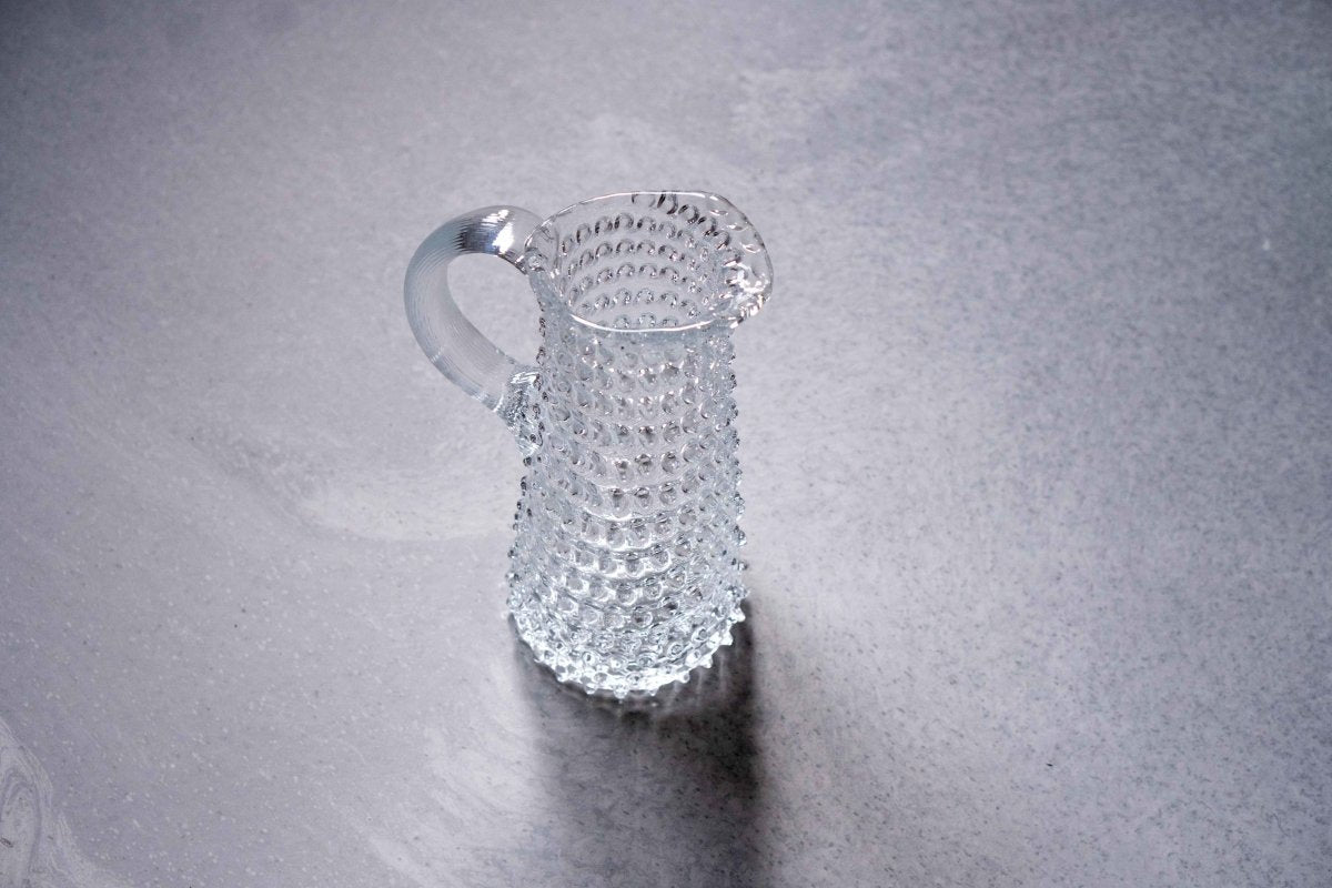 Hobnail karaffel 1L Clear