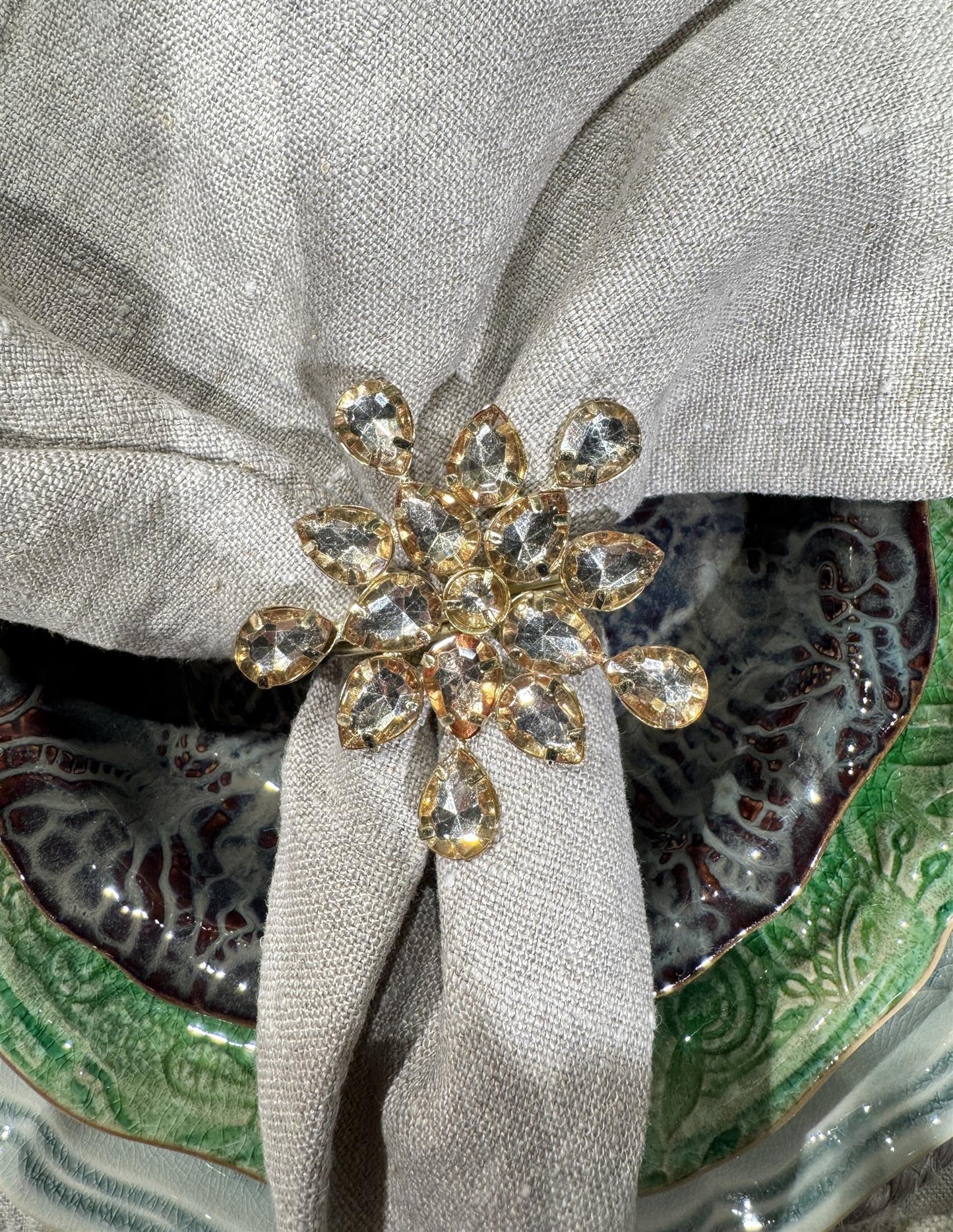 Napkin ring Carmina gold