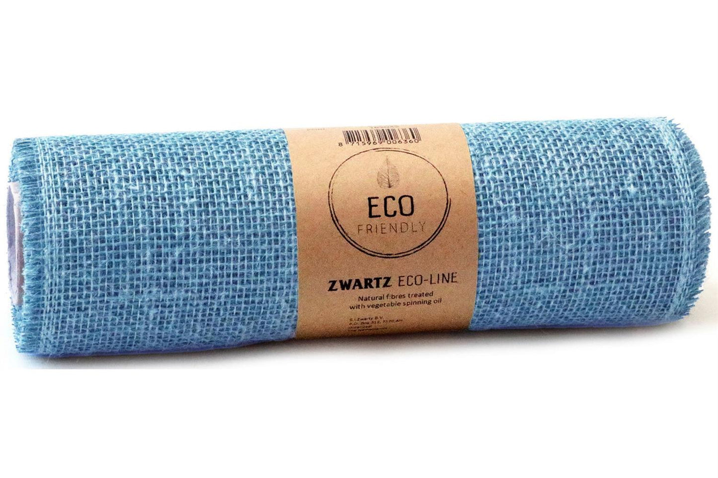 Bordløper jute jeansblå 30 cm x 5 meter