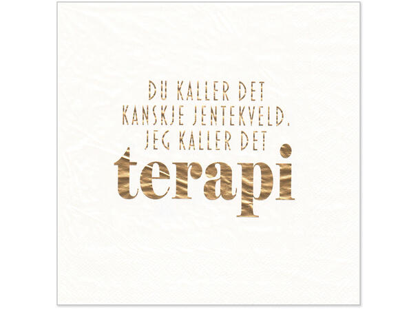 Serviett "Du kaller det kanskje...."