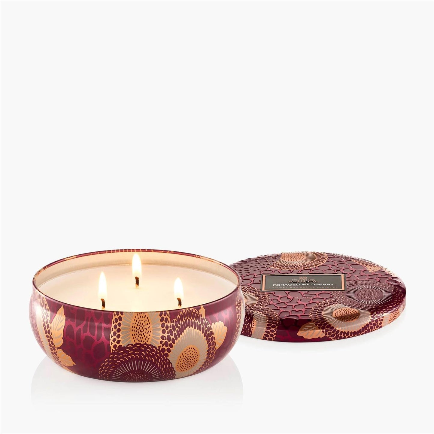Foraged Wildberry 3-Wick Tin Candle 40 Hours