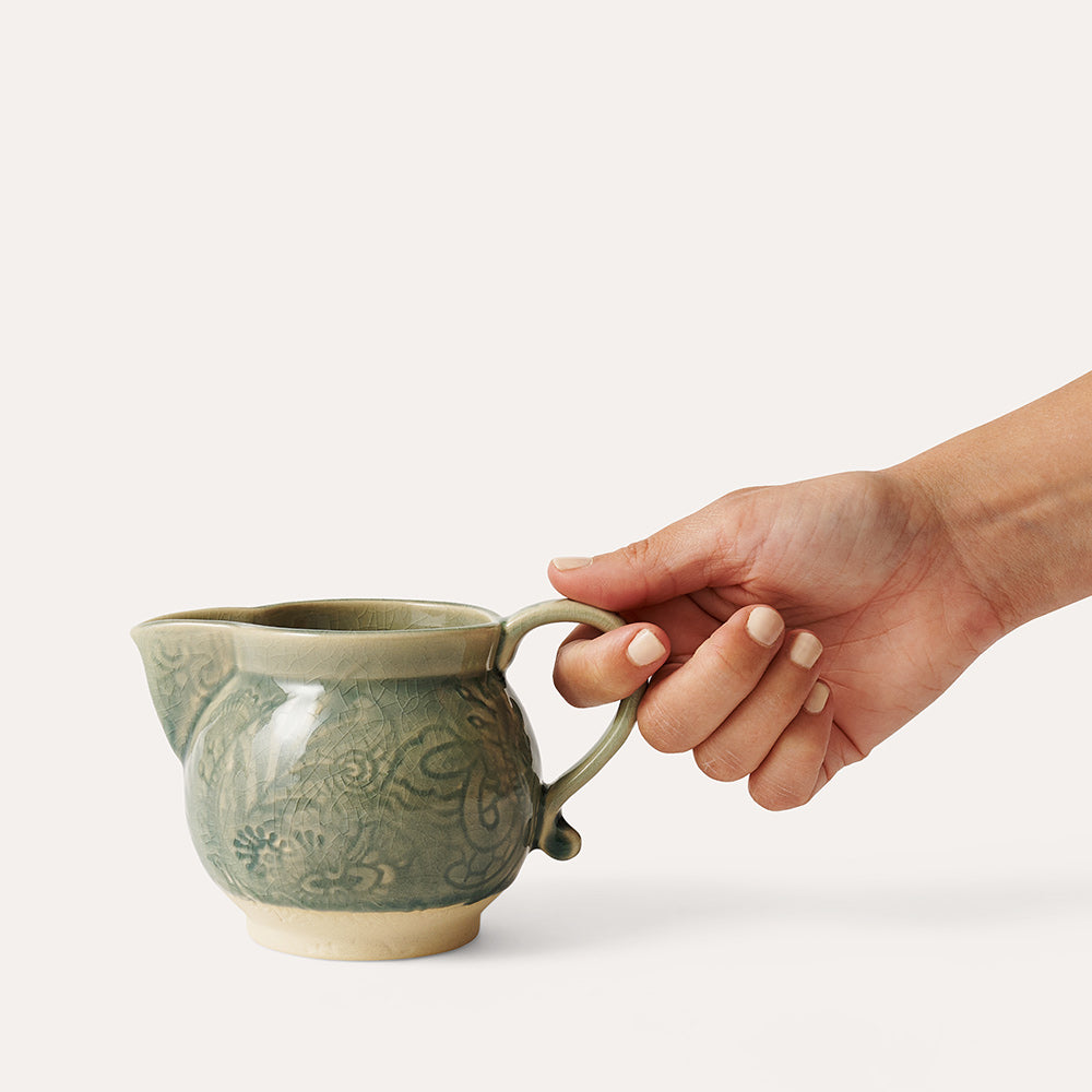 Fløtemugge Antique