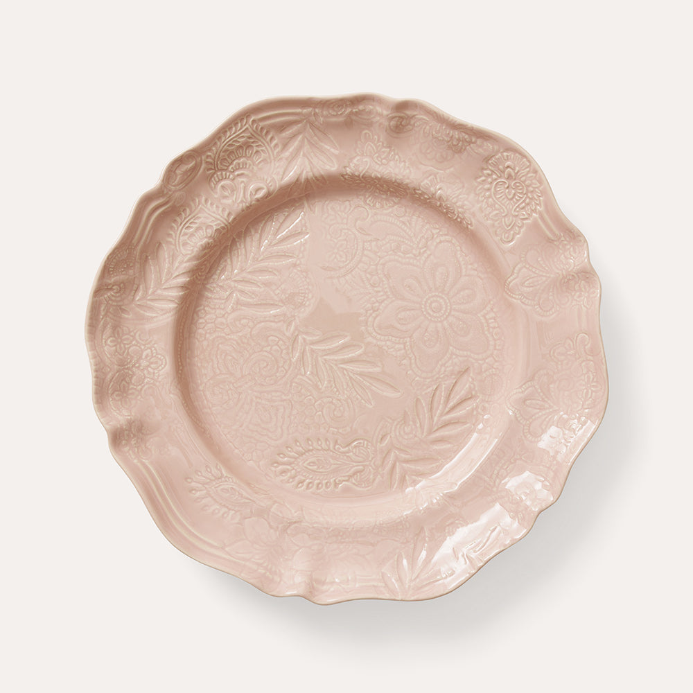 Serveringsfat rundt 34 cm Powder Pink