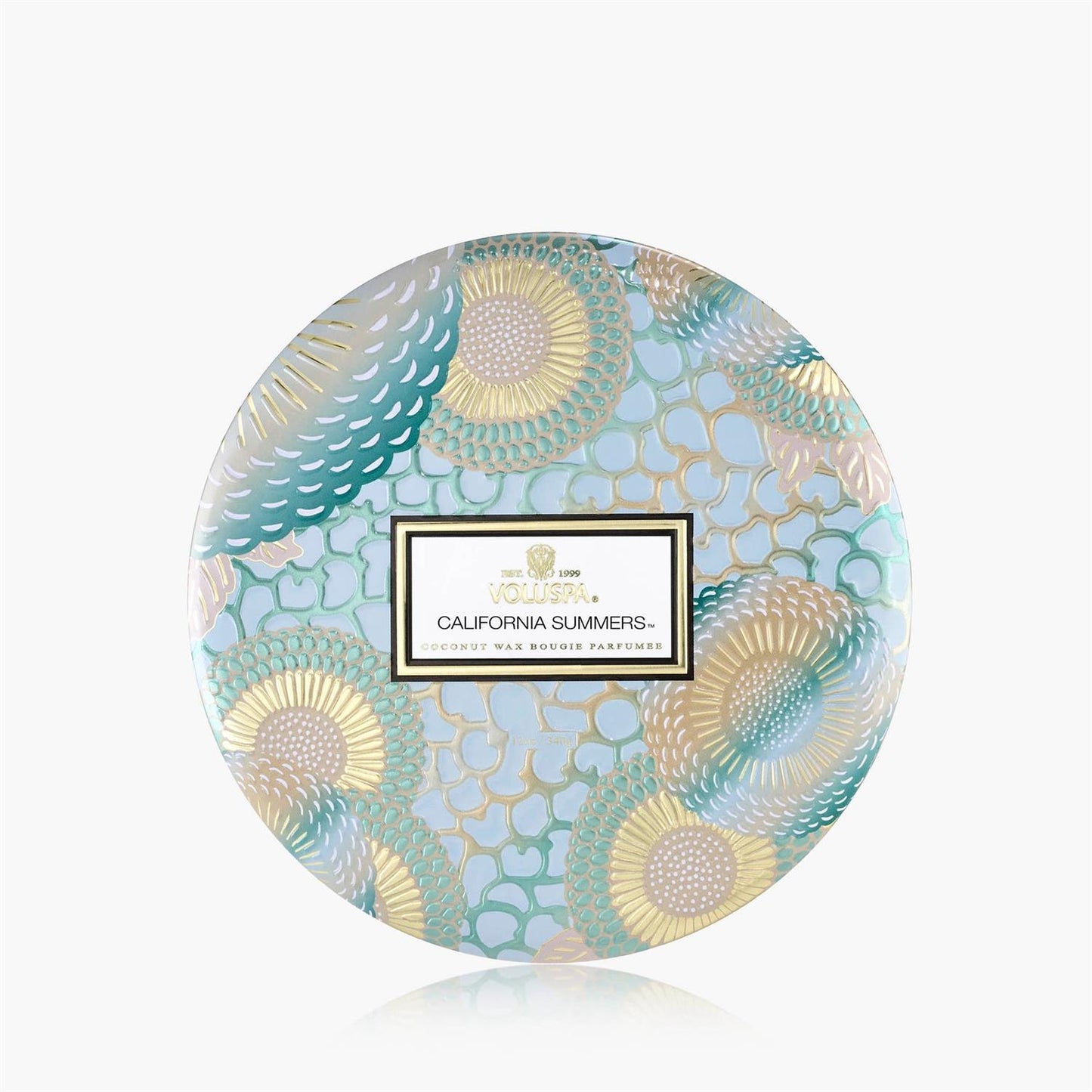 California Summers 3 Wick Tin Candle 40 timer