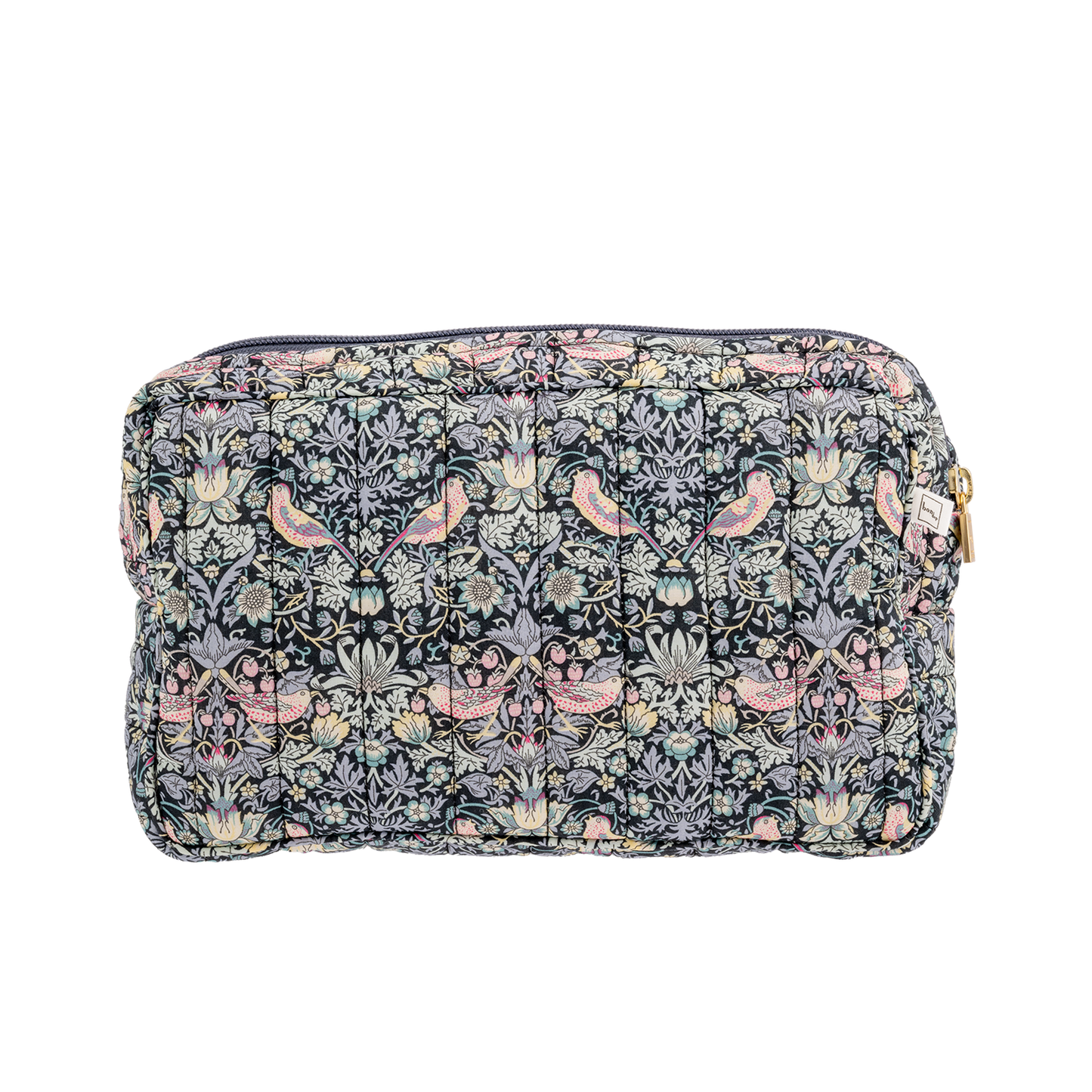 Pouch Small Liberty Strawberry Thief Black