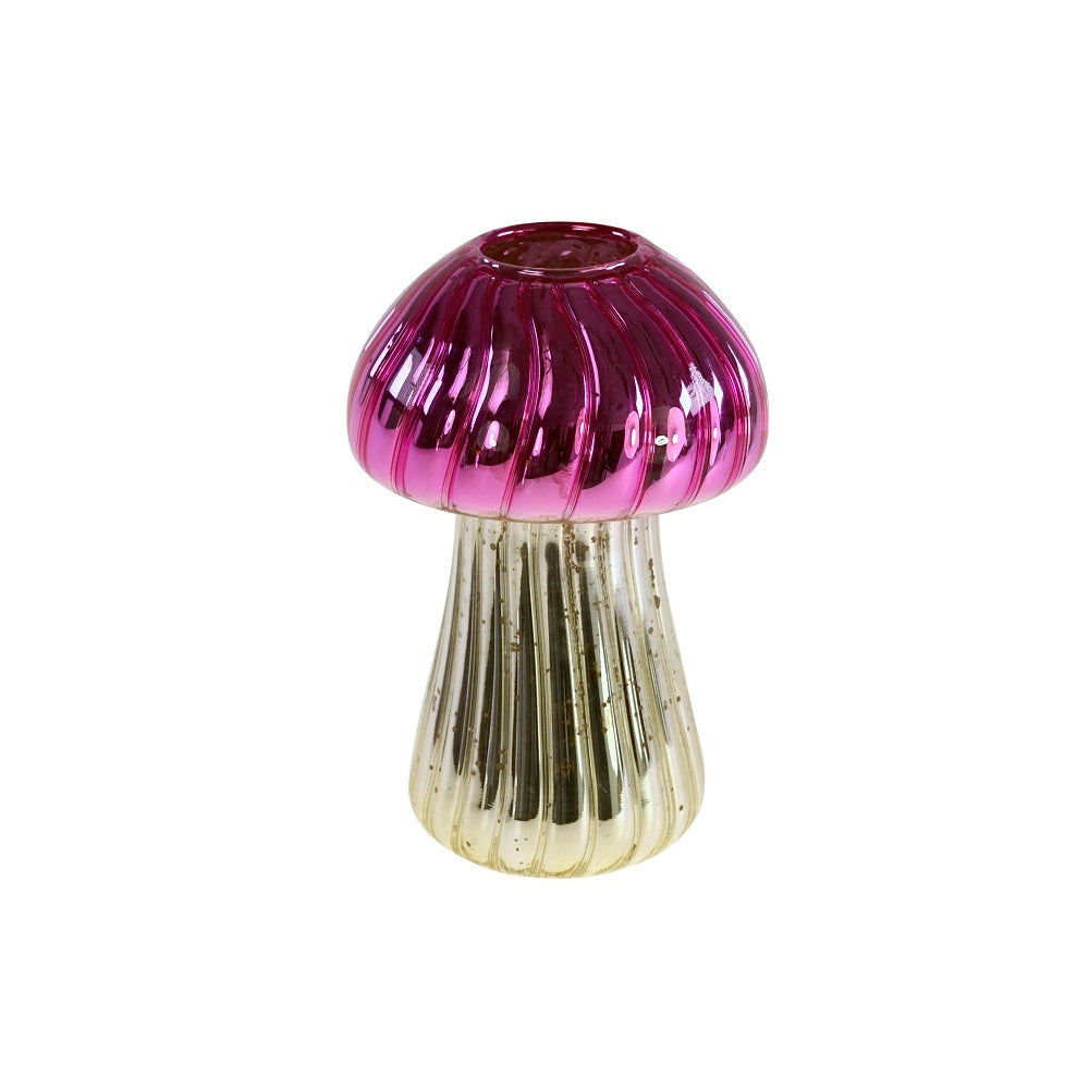 Mushroom Vase Pink 13 cm