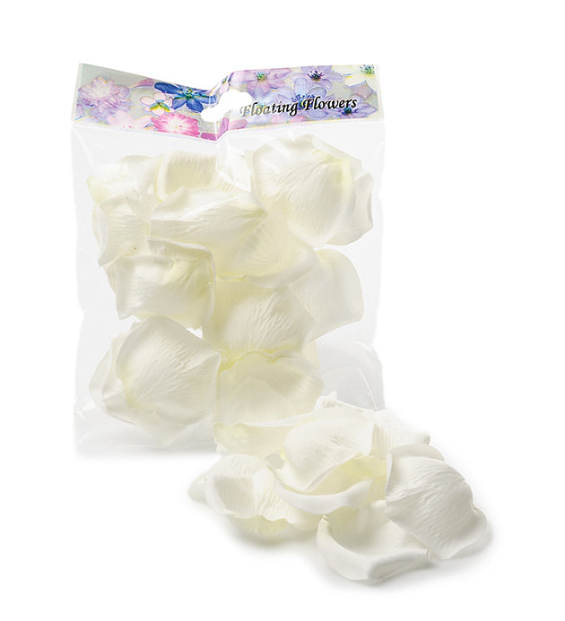 Roseblader hvit 36 stk