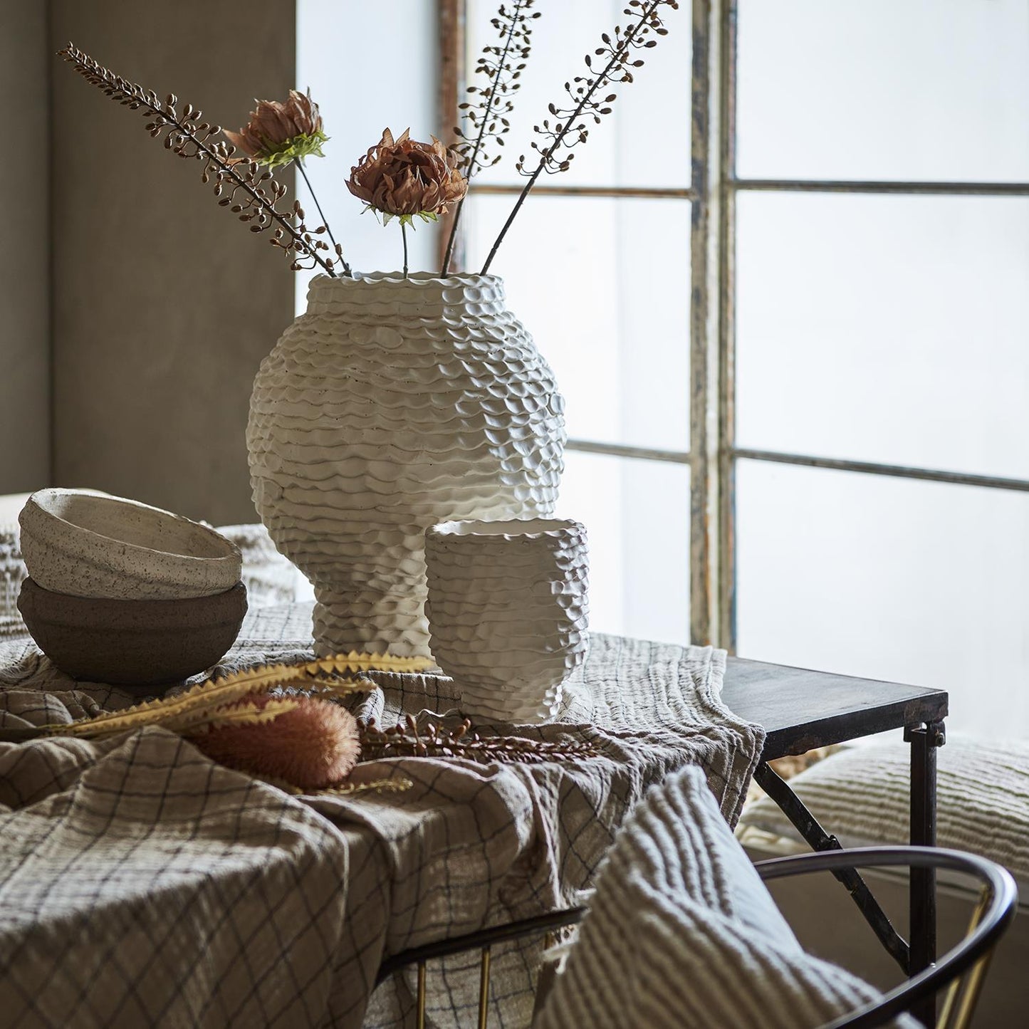 Cream blomsterpotte 11 cm