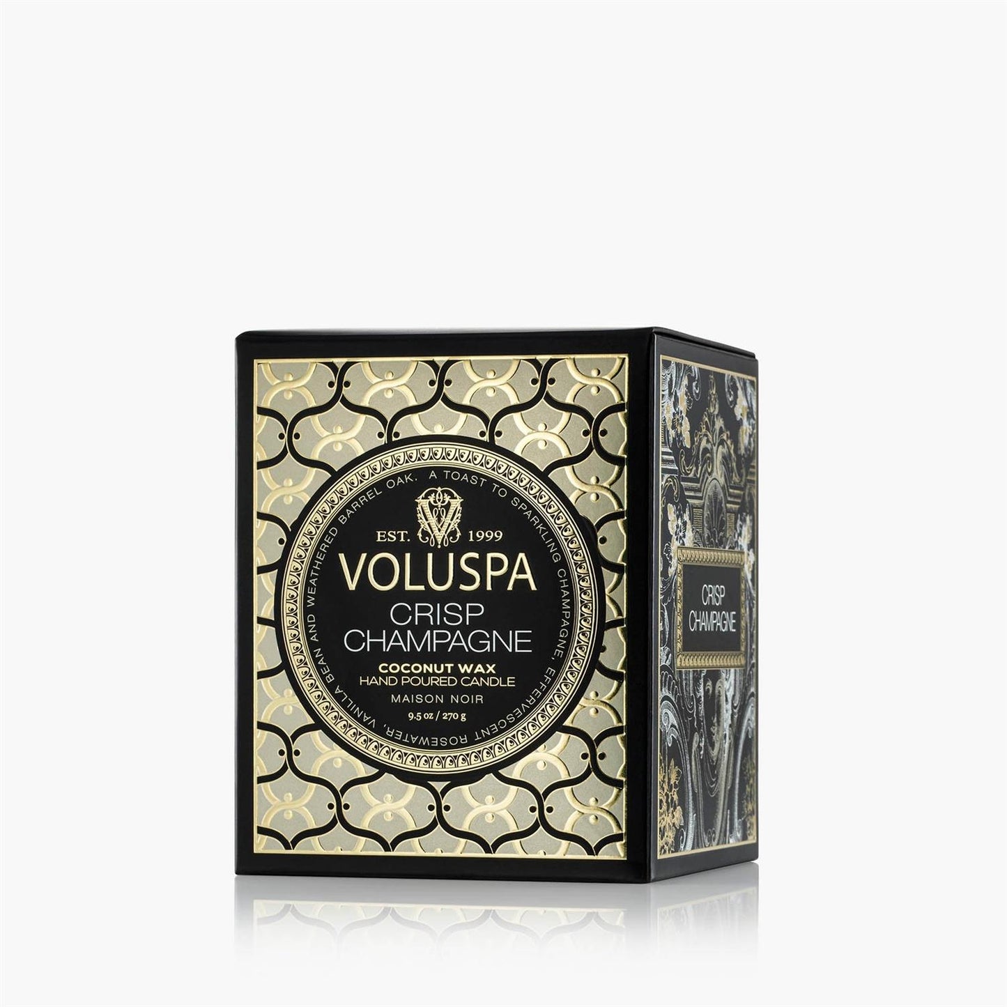 Crisp Champagne Classic Boxed Candle 60 timer