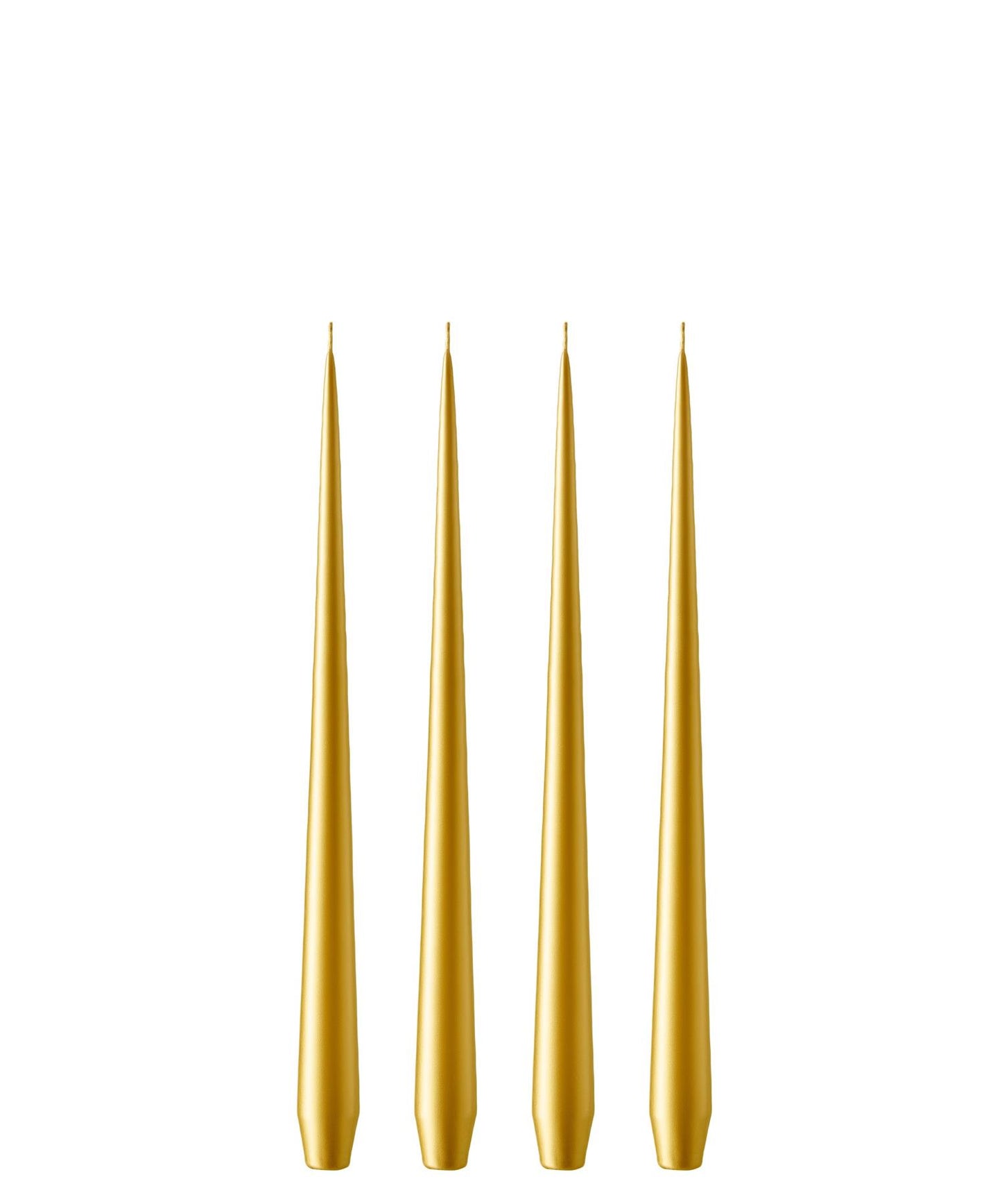 90 Gold Metallic kronelys matt 32 cm
