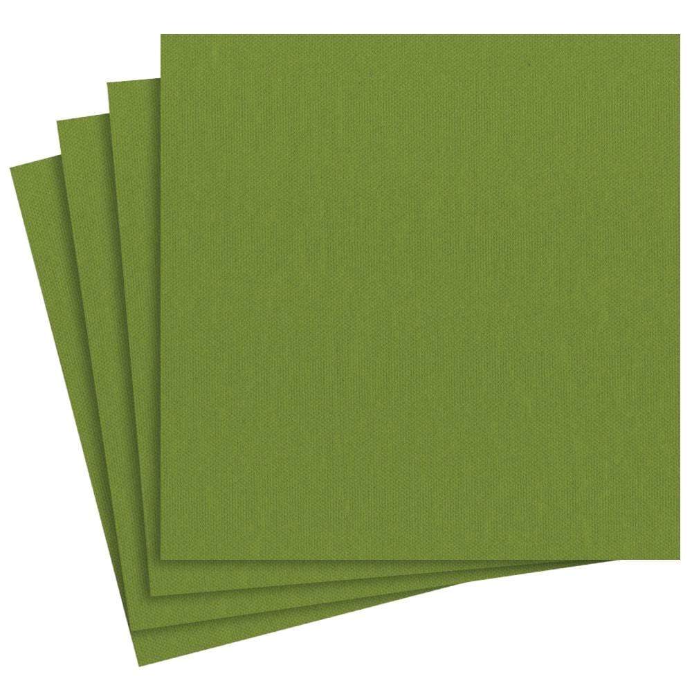 Serviett middag leaf green