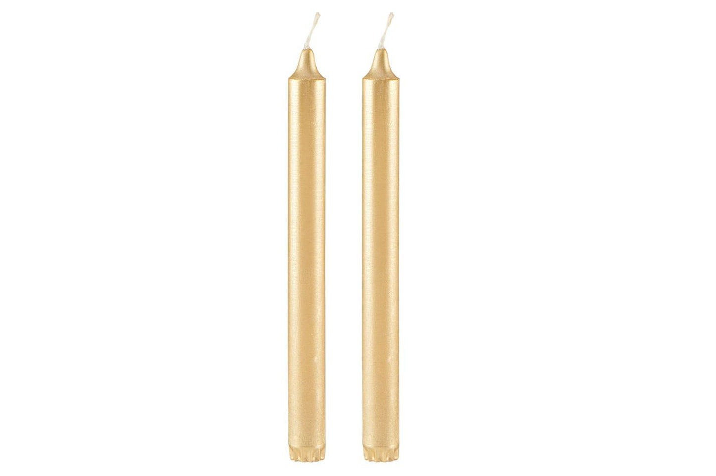 Candles gold 24 cm