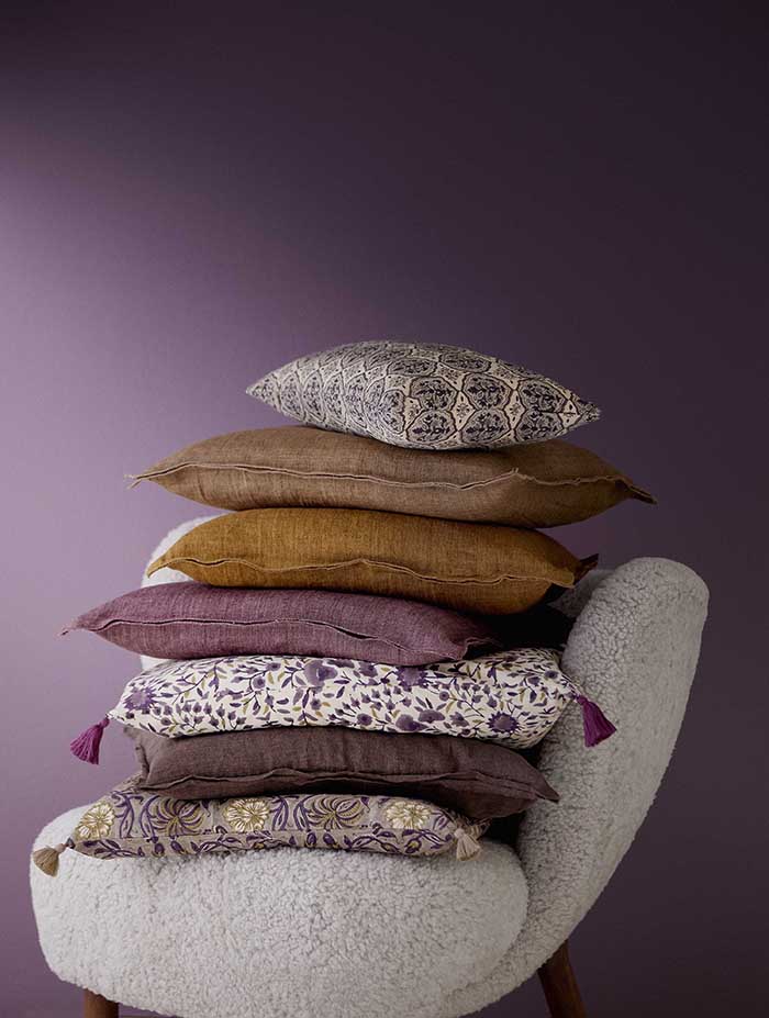 Pillowcase 50x50 cm Linen Fig