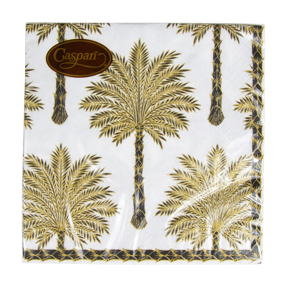 Napkin lunch grand palms black