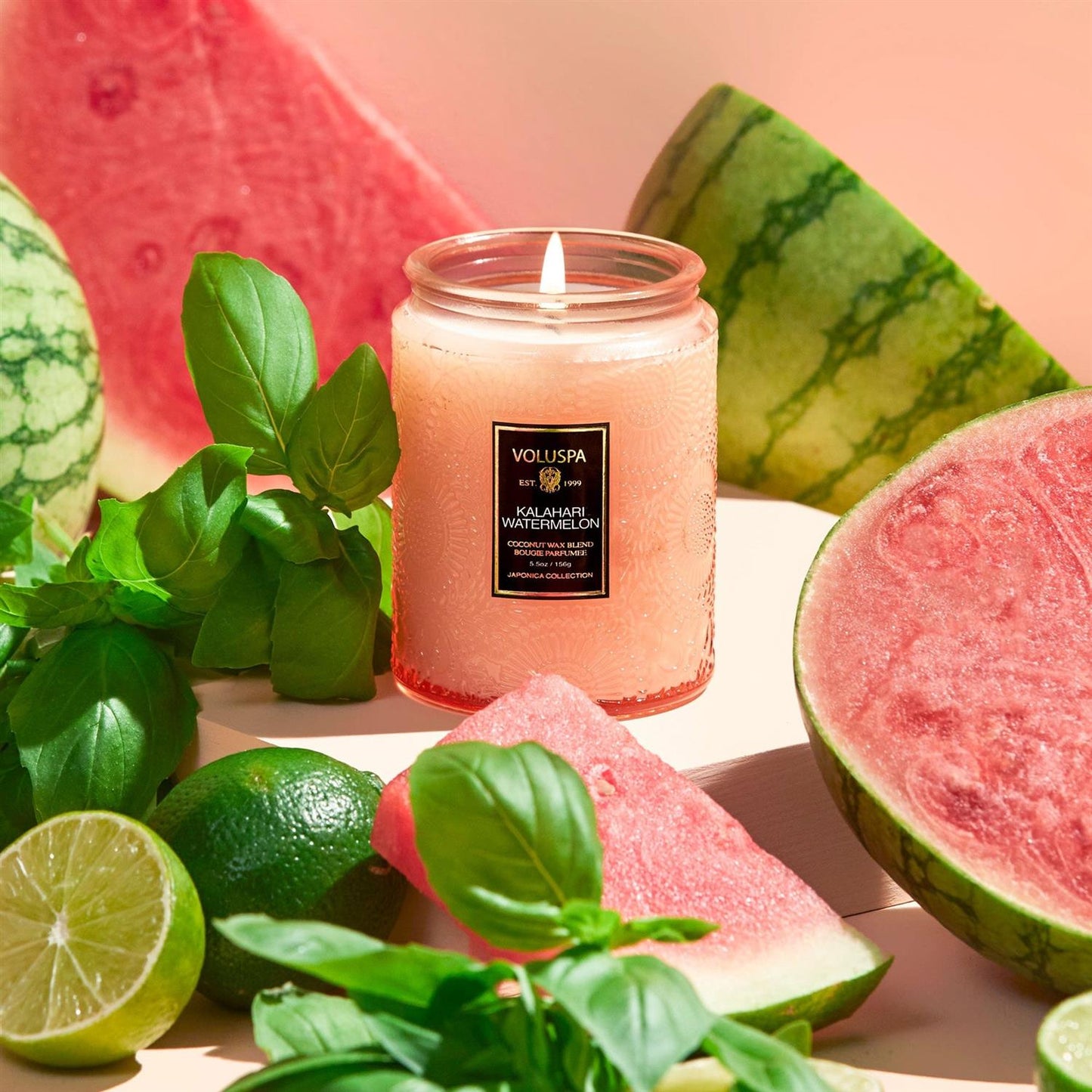 Kalahari Watermelon Small Jar Candle 50 Timer