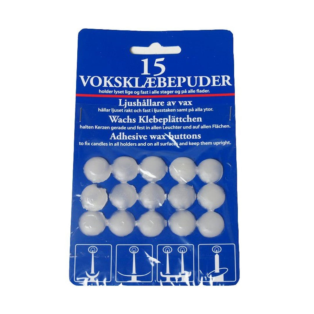 Wax adhesive pads 15 pcs