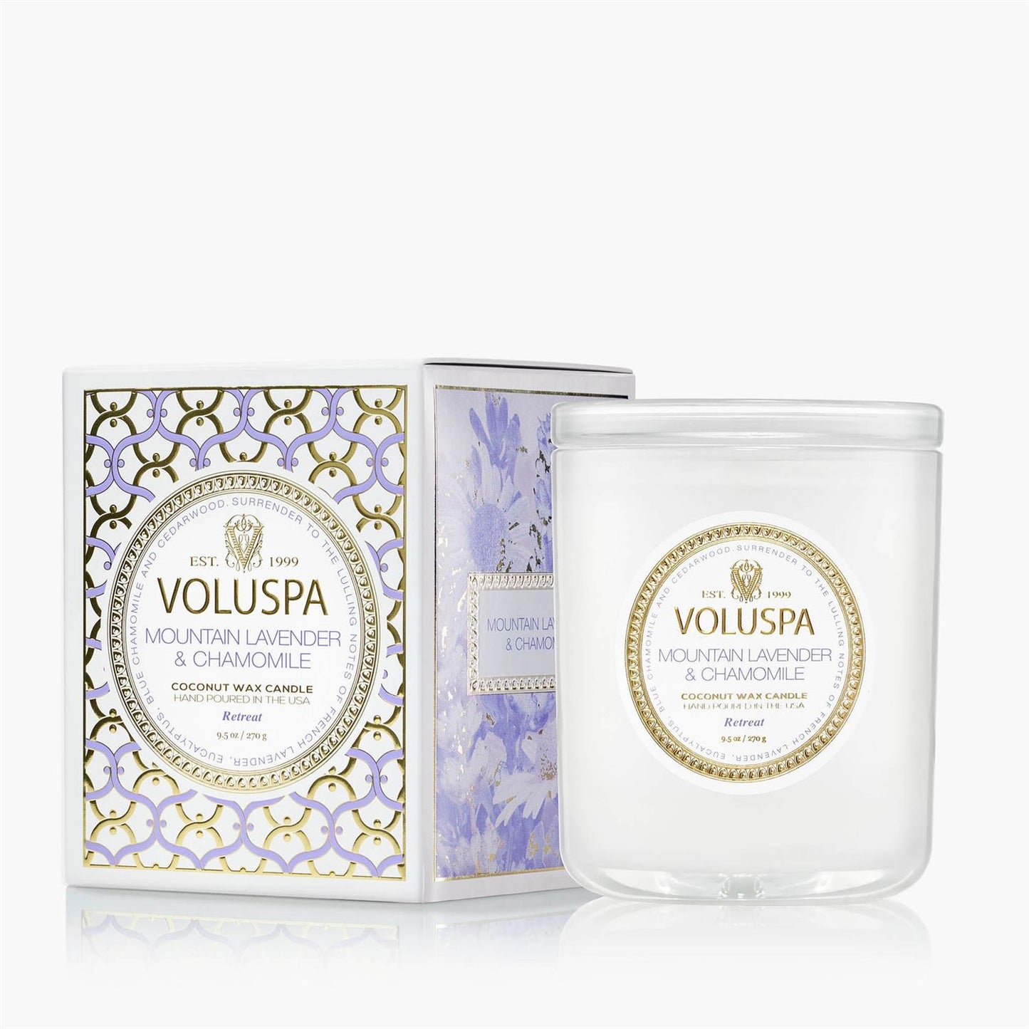 Mountain Lavender & Chamomile Classic Candle 60 Timer