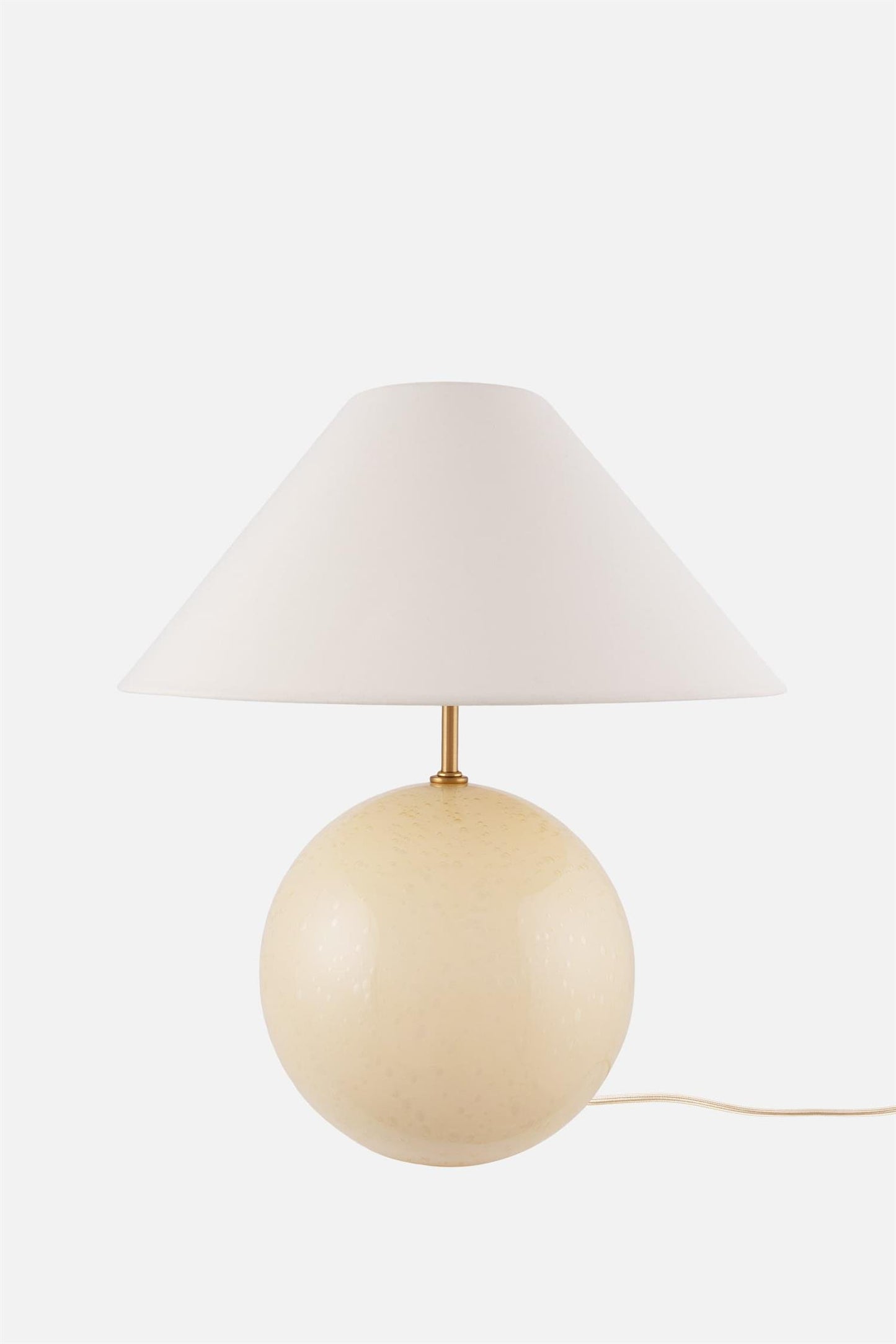 Bordlampe Iris 35 Creme