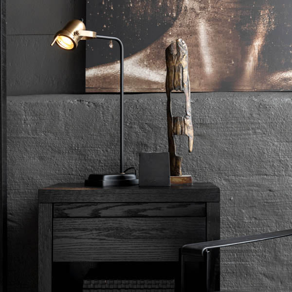 Brando dekorasjon svart S 55 cm