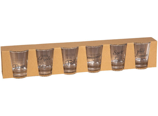 Shotglass tekst S/6