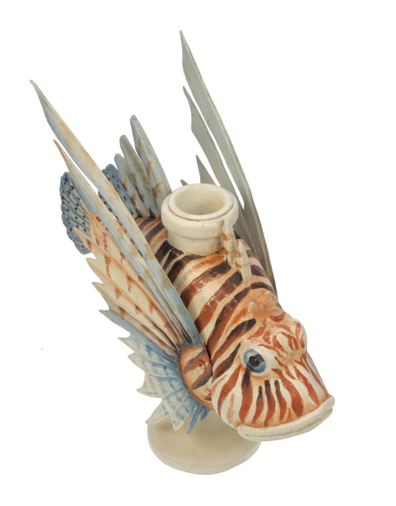 Candleholder dragonfish 19 cm