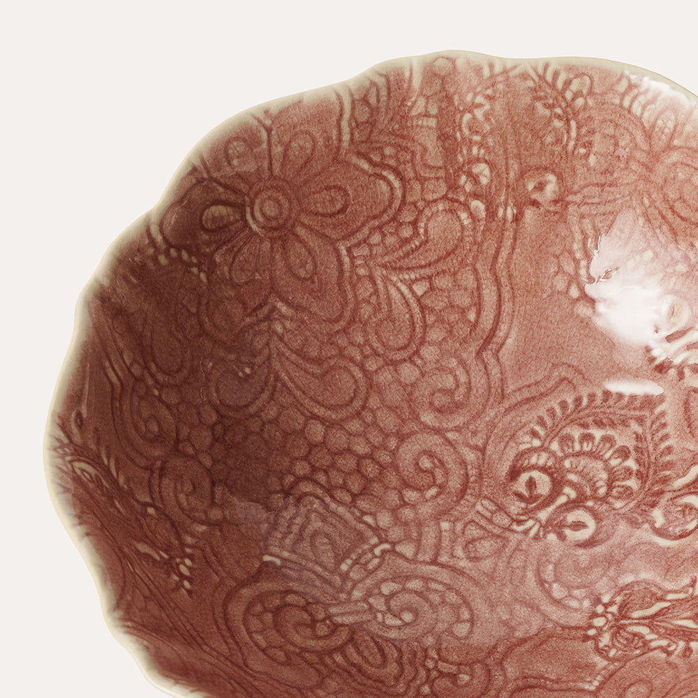 Skål 26 cm Old Rose