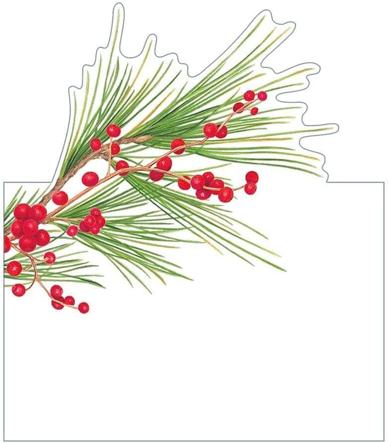 Bordkort Berries and Pine 8 stk