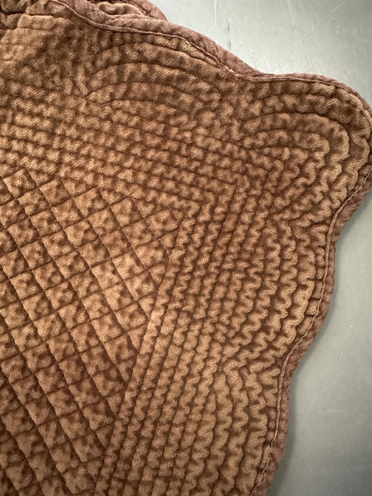 Placemat velvet Chocolate