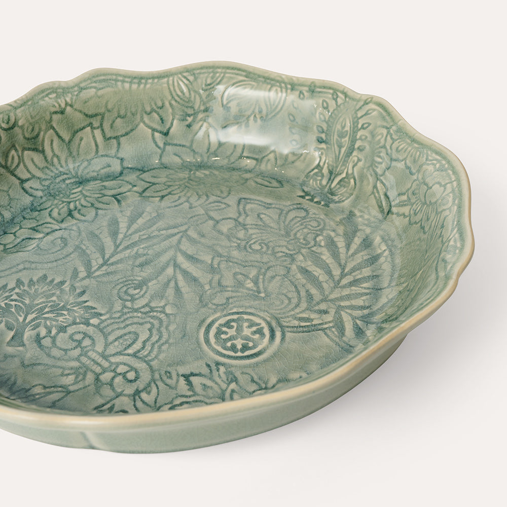 Pie dish 25x5 cm Antique