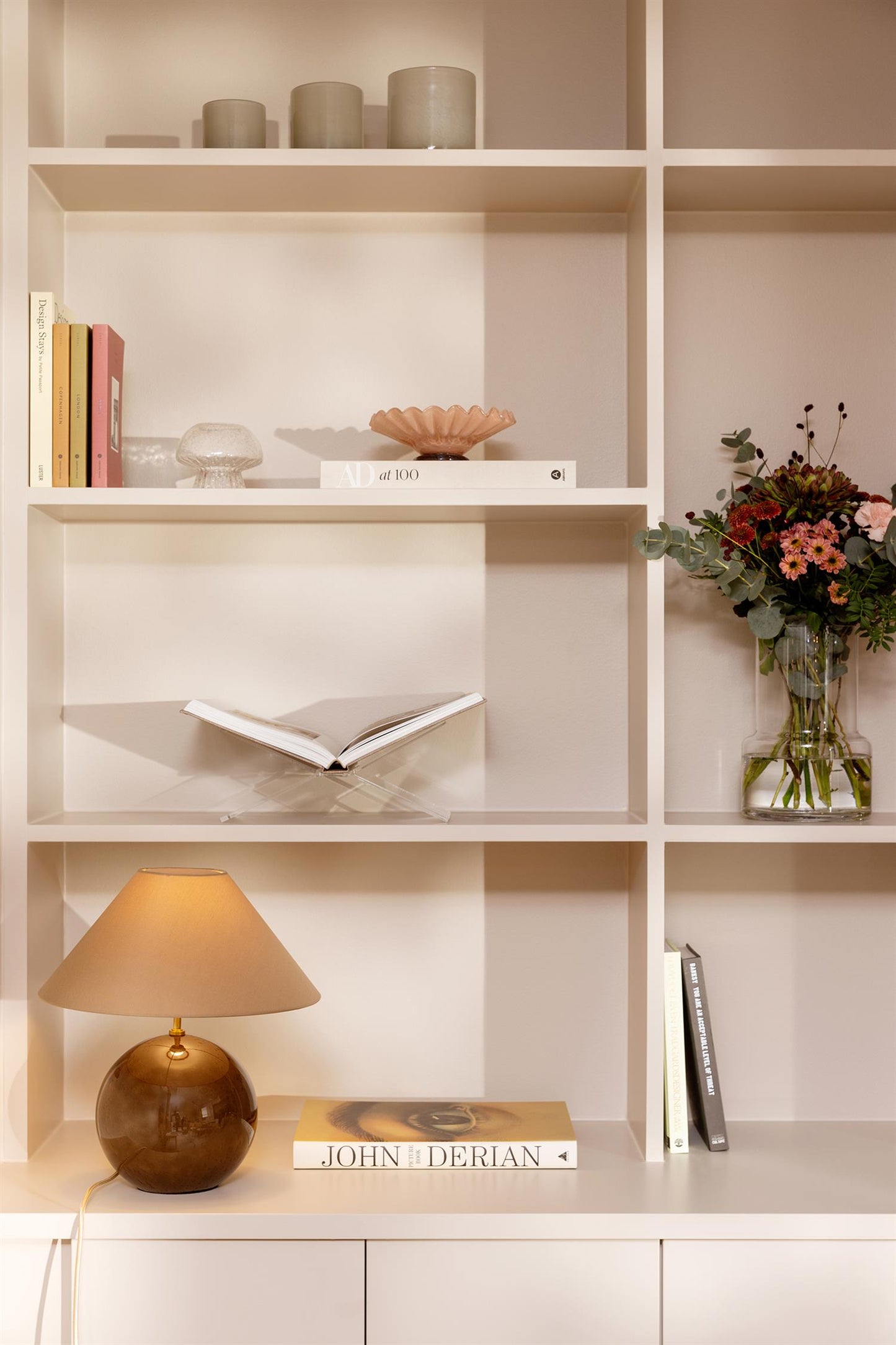 Bordlampe Iris 35 Mocha