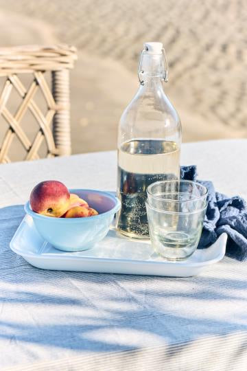 Tablecloth Charlie blue 150x150 cm